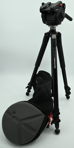 Manfrotto 055xb black tripod - 055xb,