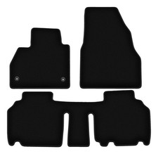 Tapis de sol en velours noir