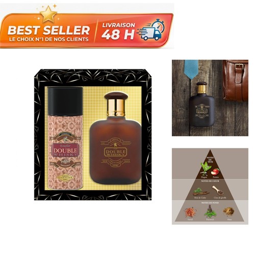 Coffret parfum homme double - coffret,