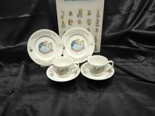 Service à thé pour enfants Wedgwood Peter Rabbit du Japon