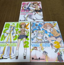 Toaru Kagaku no Railgun X Toaru Majutsu no Index 4koma Anthology Japanese 1-3