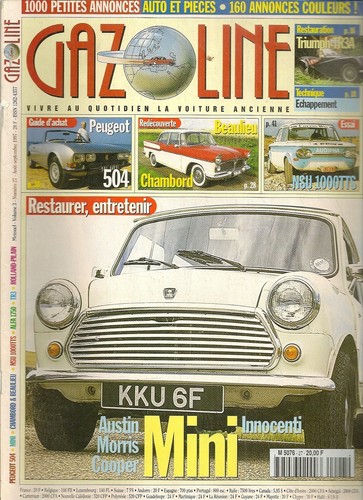 Gazoline austin mini - gazoline,