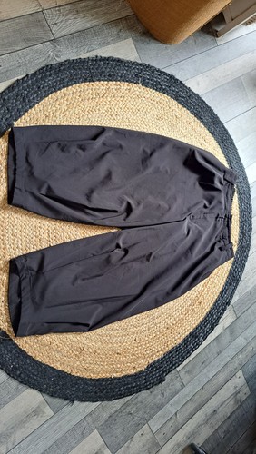 Pantalon noir fluide moyuru - pantalon,