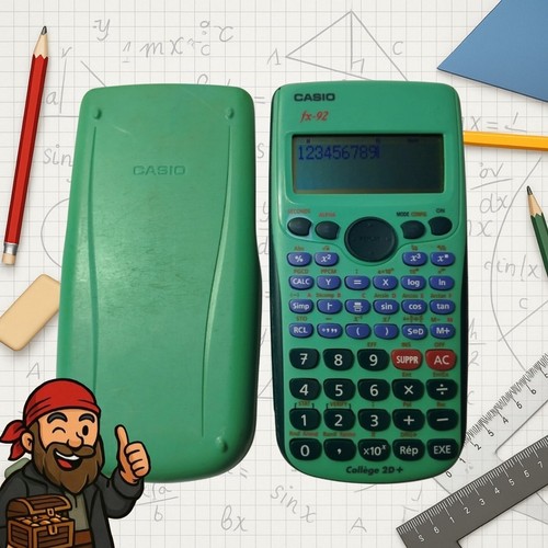 Calculatrice casio 92 - casio, fx-92