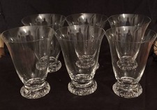 6 verres DAUM modèle KIM 10 X