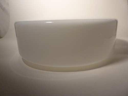 Verre lampe opaline - verre,