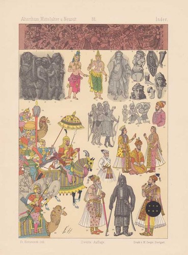 Inde costumes muselmann - inde,