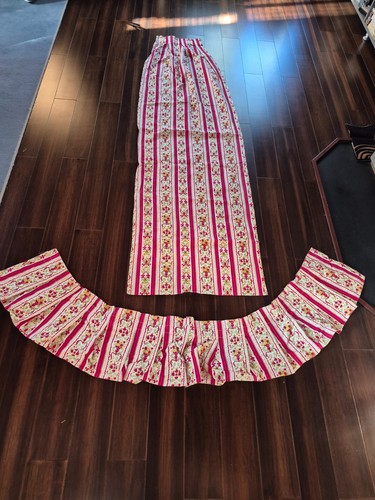 Rideau tenture rouge textiles - tenture,