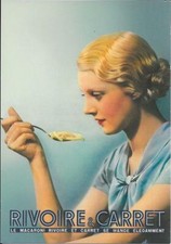 Carte Postale Publicitaire & RIVOIRE & CARRET