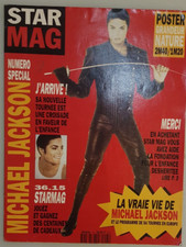 Michael Jackson Star Mag Poster Geant  2M40 X 1M20 1992