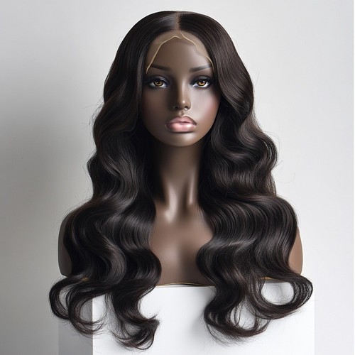 Perruque sans colle cheveux - perruque,