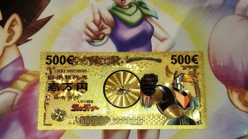 Billet goldorak collector - billet,
