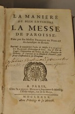 Livre ancien maniere de - livre,