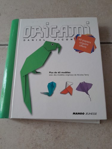 Livre origami daniel picon - origami,