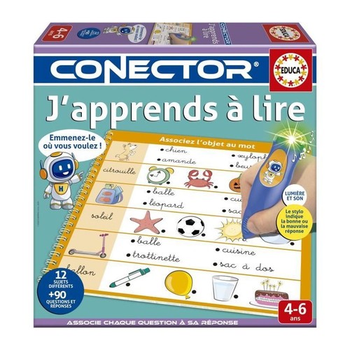 Conector apprends lire - conector, j'apprends