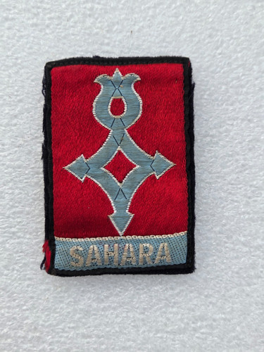 Insigne tissu sahara cousu - sahara,,