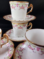 Art Nouveau Tasses - sous