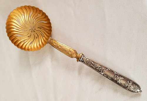 Saupoudreuse cuillère argent - cuillère,