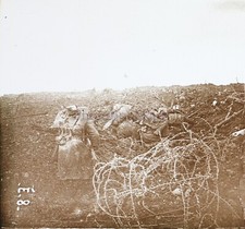 FRANCE Première Guerre mondiale 14-18 Photo Plaque Stereo V27L10n28