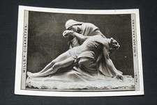 WILLS CIGARETTES CARD 1928 MODERN BRITISH SCULPTURE #7 PIETA W. REID DICK