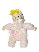 Ancienne poupée esquimau rose