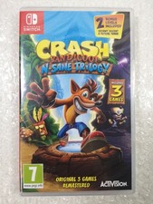 CRASH BANDICOOT N SANE TRILOGY SWITCH UK NEW (EN/FR/DE/ES/IT)