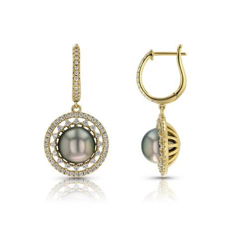 Boucles oreilles perle - d’oreilles,