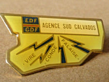 pin's pins badge.  EDF GDF