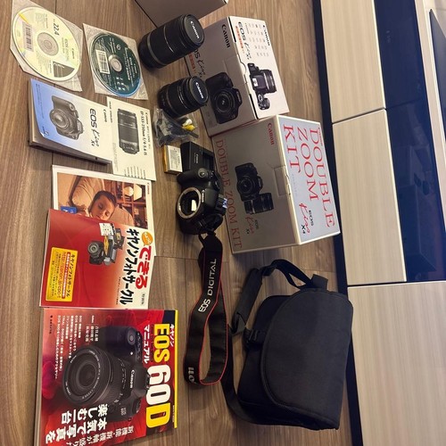 Kit double zoom canon eos - kit,