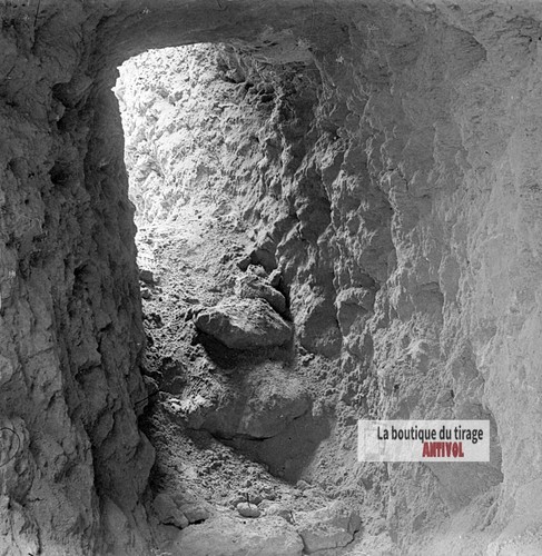 Boyau effondré guerre ww1 - boyau,