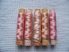 ANCIENNE BOBINE DE FIL DE SOIE CORDONNET GUTERMANN - BO 15