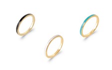 Bague en Plaqué Or 18 carats