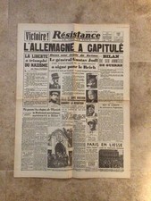 vieux journaux 8 Mai 1945