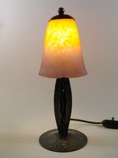 lampe art déco fer forgé