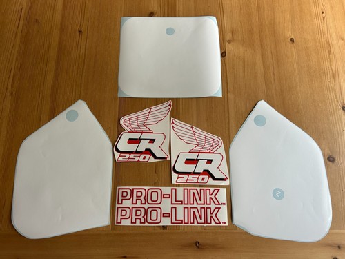 Honda 250 1988 stickers - cr,