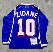 France jersey signed zidane