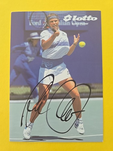 Autographe anke huber signé - huber,