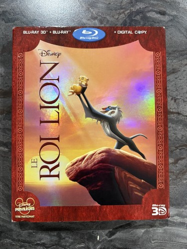 Blu ray roi - roi, lion