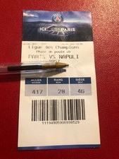 rare ticket billet - PSG /