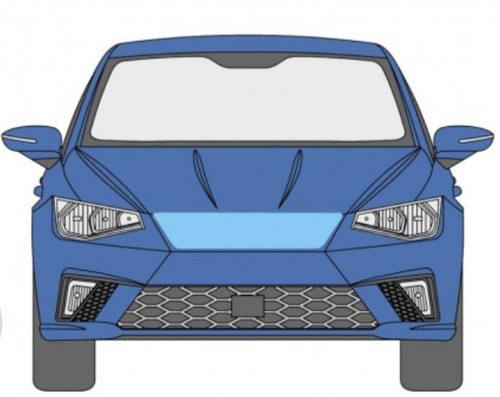 Grille calandre pour seat - pour,