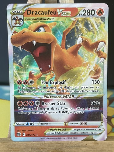 Carte pokémon dracaufeu - ,