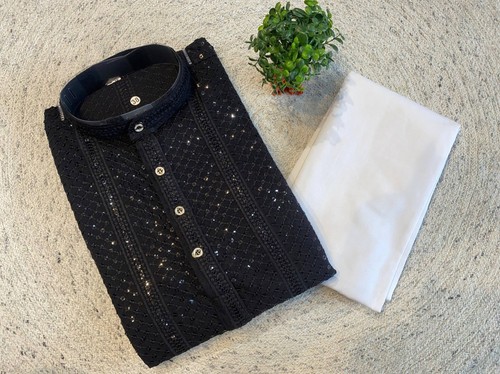 Hommes kurta ensemble - kurta,