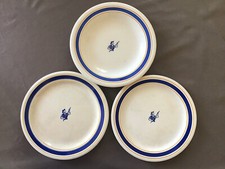 3 Assiettes publicitaire Biscuits Gondolo en céramique de Gien 21,5 cm