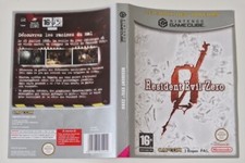 Jaquette Du Jeu Resident Evil Zero GameCube Pal FRA 
