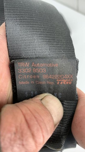 Ceinture arriere gauche
