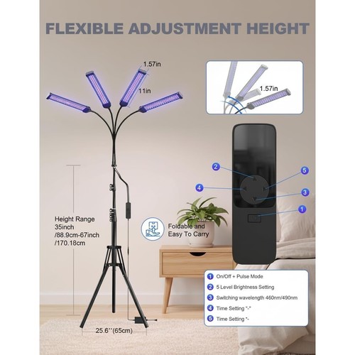 Tanning lamp pro w blue - w,