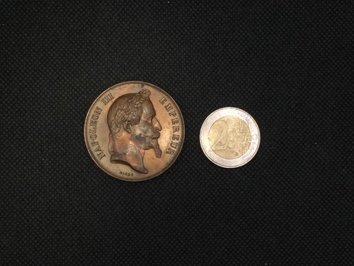 Médaille cuivre napoléon - cuivre,