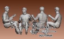 FIGURE 1/24 ENZO FERRARI DRIVING CMC GMP SPARK MINICHAMPS RÉPLIQUES GP