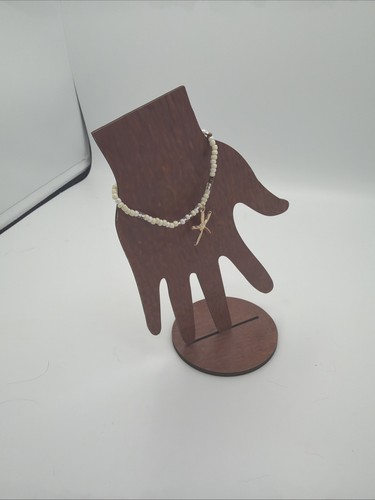 Bracelet perles ivoire - , étoile