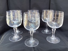 6 Verres à Eau Cristal Arques modèle Matignon 26 Cl